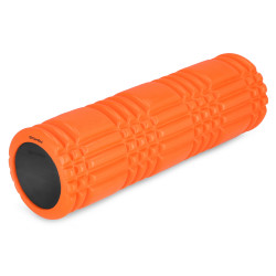 MIXROLL 2v1 Sada masážnych fitnes valcov, 45 cm, oranžová